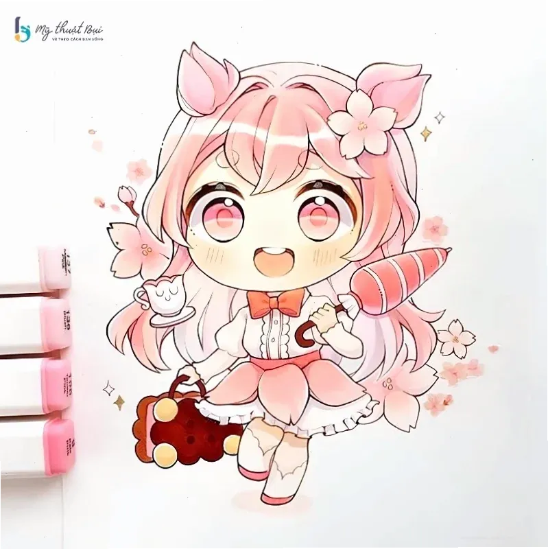 Bộ sưu tập 30 hình ảnh chibi nữ cực cute khiến bạn mê mẩn ngay · ảnh 2