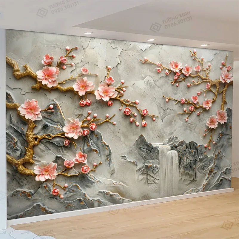 100+ ảnh tranh dán tường 3D đẹp mắt · ảnh 1