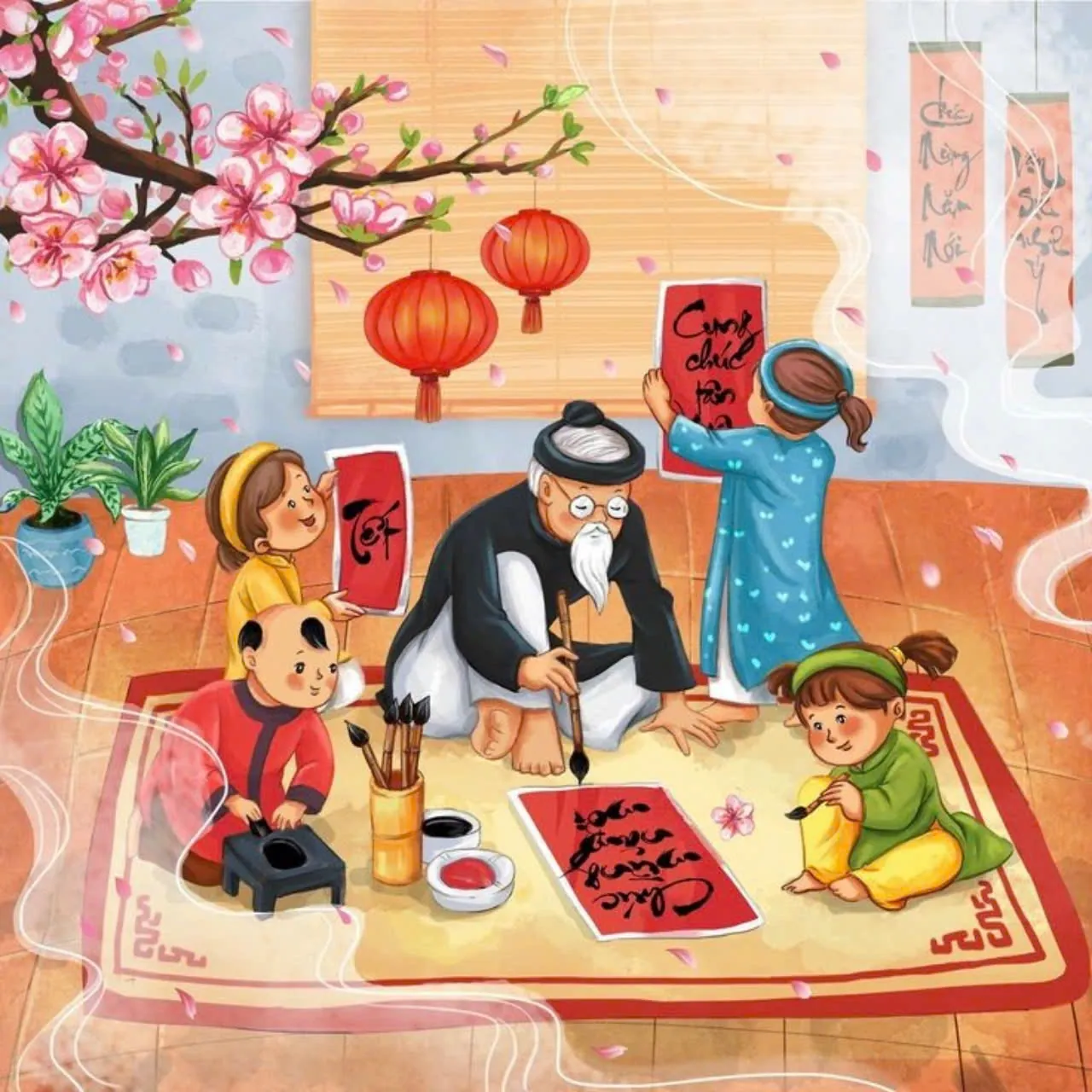 Ngắm trọn Vẽ tranh ngày tết — album ảnh chọn lọc 2026 · ảnh 1